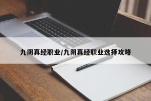 九阴真经职业/九阴真经职业选择攻略