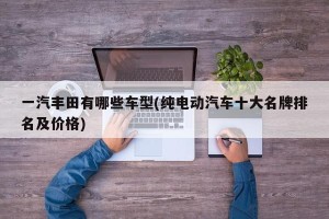 一汽丰田有哪些车型(纯电动汽车十大名牌排名及价格)