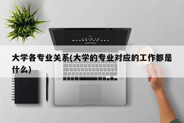 大学各专业关系(大学的专业对应的工作都是什么)
